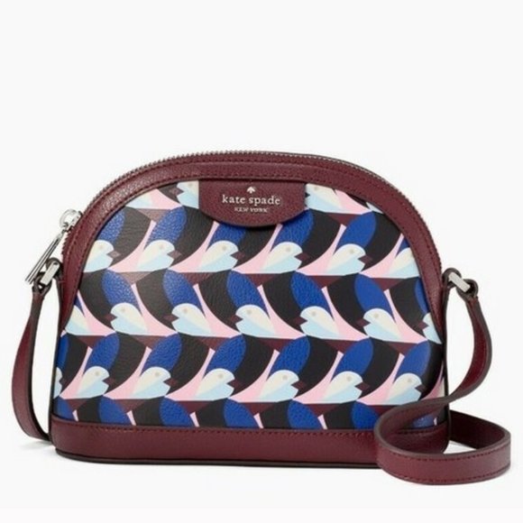 kate spade Handbags - Kate Spade Sylvia Geo Birds Dome Crossbody Multi